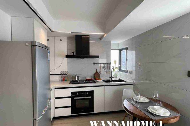 Really Bright&Modern 1Bdr 1Bath Apt+Nice Balcony+JIng An Temple+Large Storage Room