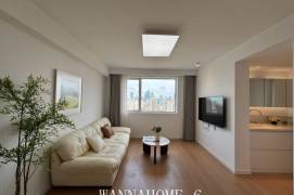 Modern&Bright 2Bdrs 1Bath Apt+L2+11 Jiang Su Rd+Good View+Large Closet+Floor Heating