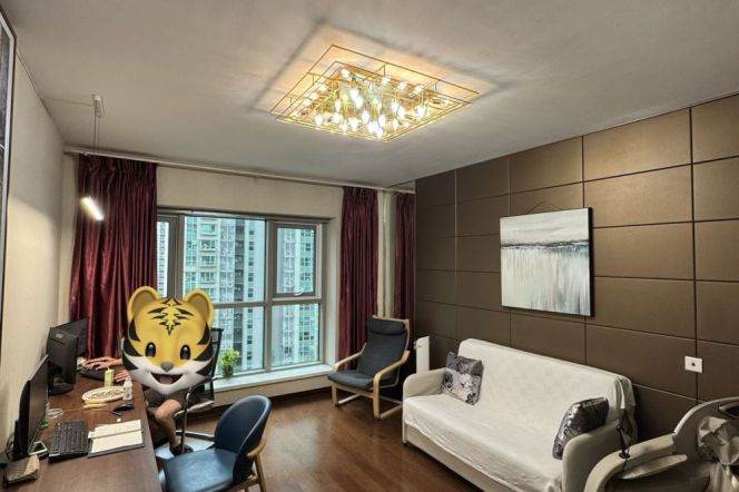 Jing'an 8Park cozy 2Br2Bt wt free club,Pets allowed