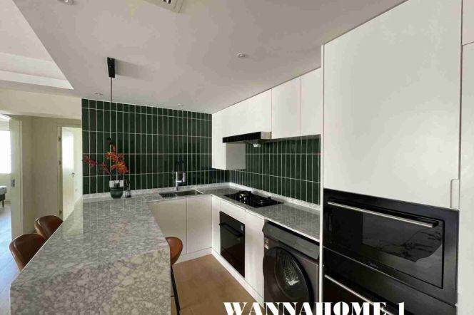 Modern&Spacious&Bright 2Bdrs 2Baths Apt+L14 Wu Ding Rd Metro+Jing An Temple CBD