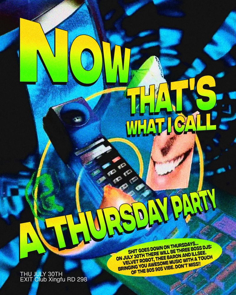 Now That's What I Call a Thursday Party (80s/90s Music)