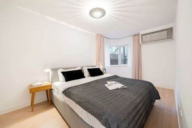 julu rd grand Plaza stylish 2 br Apt &yard &floor heating 16K
