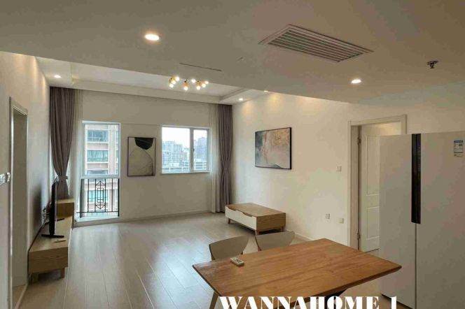 Spacious&Modern&High-rise 2Bdrs 2Baths Apt+L2/11 Jiang Su Rd+Great Compound