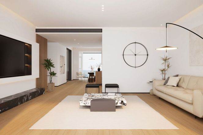modern brand new 4brs floor heating modern furniture near century park 40K