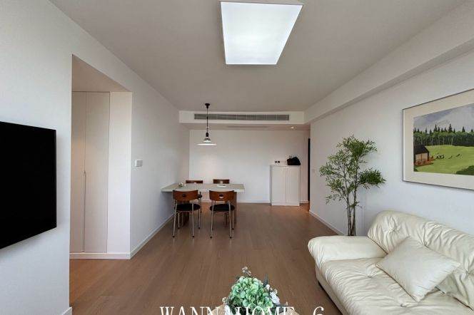 Modern&Bright 2Bdrs 1Bath Apt+L2+11 Jiang Su Rd+Good View+Large Closet+Floor Heating