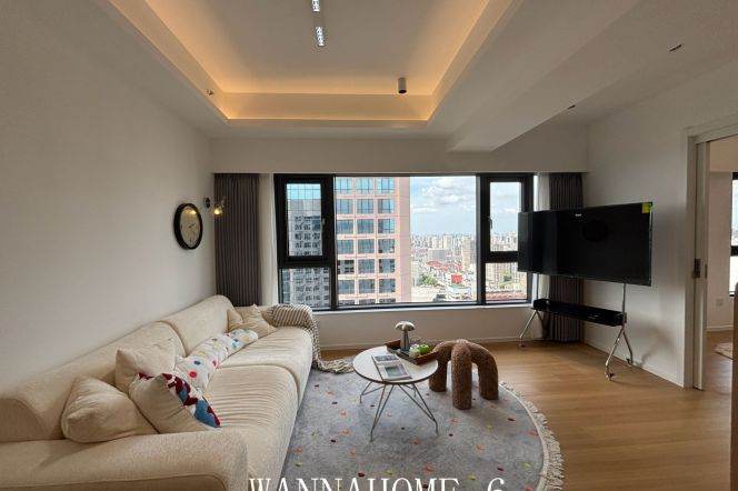 12.8K+Spacious&New 1Bdr 1Bath Apt+High View+L1+12+13 Han Zhong Rd+Floor Heating