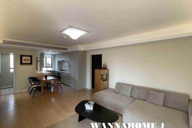 Great View+Spacious&Bright 2Bdrs 1Bath Apt+L14 Wu Ding Rd+Large Covered Balcony