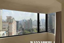 Great View+Spacious&Bright 2Bdrs 1Bath Apt+L14 Wu Ding Rd+Large Covered Balcony