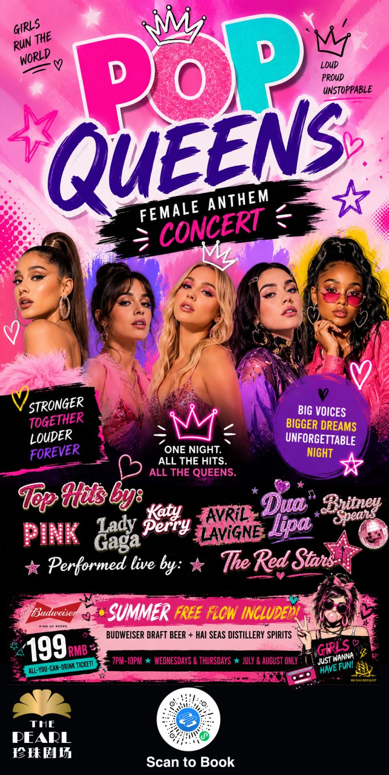 Pop Queens - Female Anthem Concert