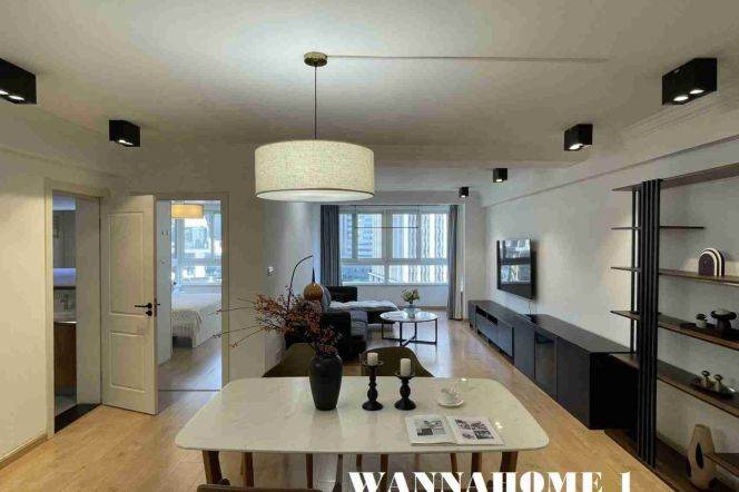 High-Floor 2BR Apartment in Classic Jing'an