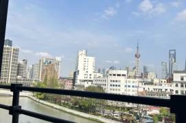 Modern decoration 2brs with balcony and floor heating beside Su zhou river 