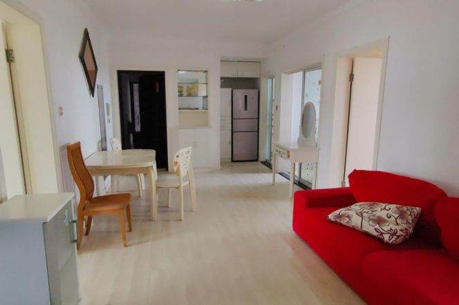 High-Floor 2BR Apartment near Luheng Rd Metro