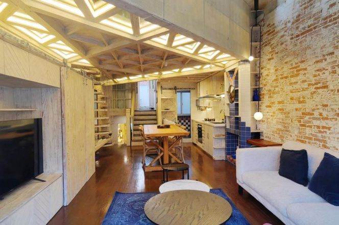 Modern Spacious 2BR Lane House in Old Xuhui (L2/L7/L14)
