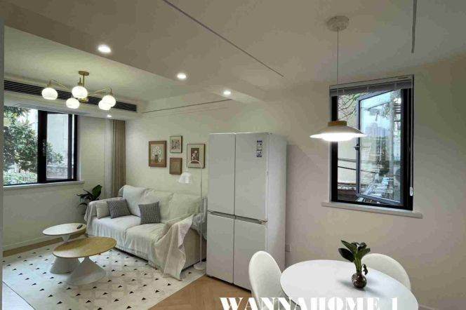 Bright 1BR Lane House in Jing'an (L7)