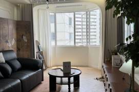 Modern Natural-Light 1BR Apartment near Changshou Rd Metro (L7/L13)
