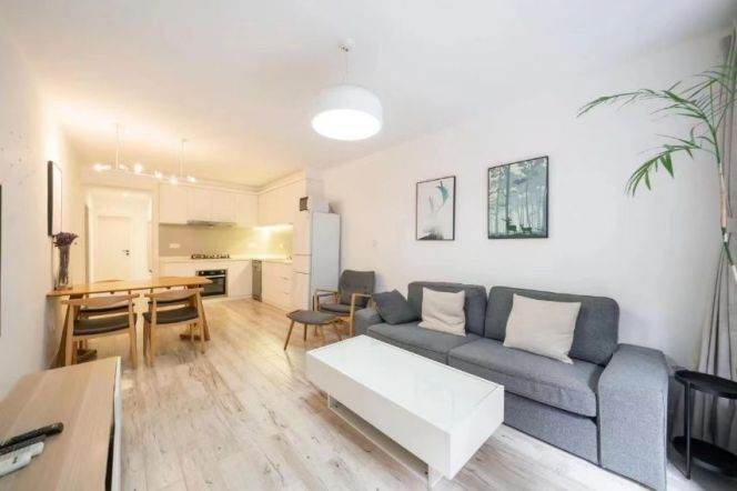 Natural-Light 2BR Apartment near Nanjing Xi Lu with Private Garden (L2/L12/L13)