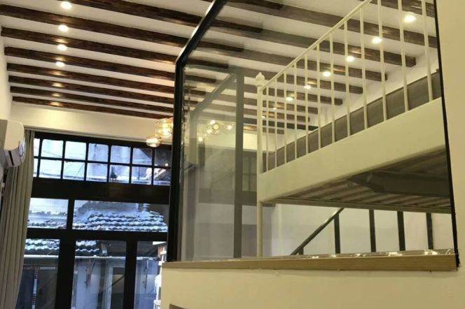 1BR Lane House in Old Xuhui with Terrace (L1/L10/L12)
