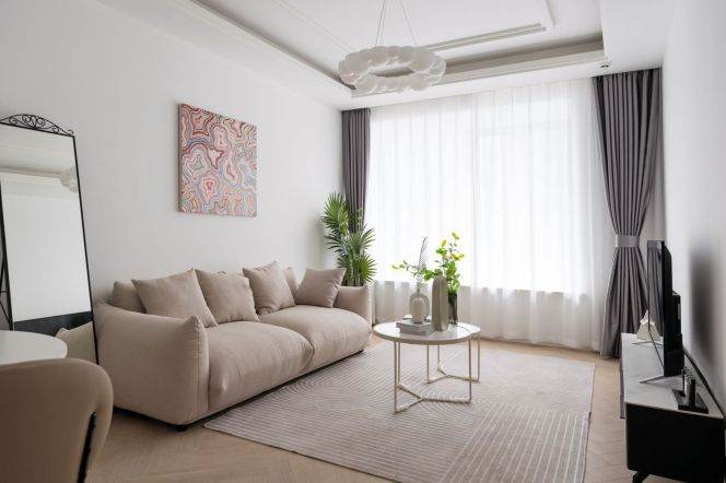 High-Floor 1BR Apartment near Dapuqiao Metro (L9)
