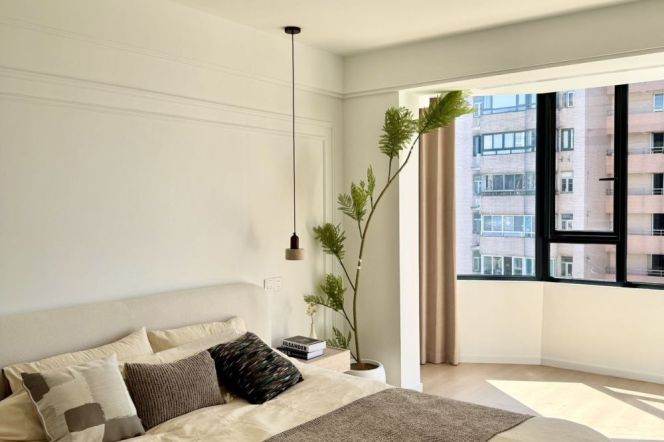 High-Floor Spacious Modern Bright 2BR Apartment near Jiangning Rd Metro (L13)
