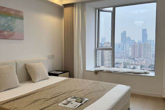 High-Floor 2BR Apartment near Changping Rd Metro (L7/L13)