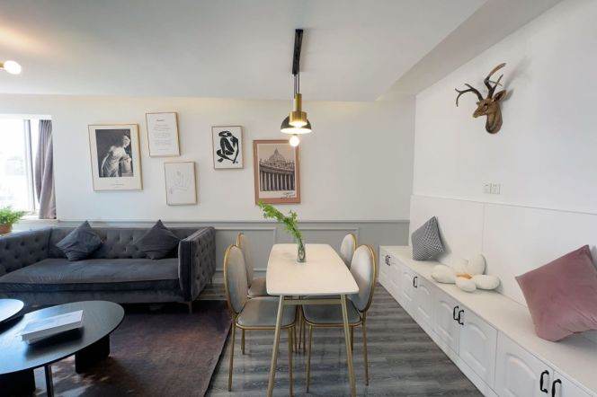 Bright 2BR Apartment near Dapuqiao Metro (L9)