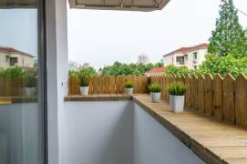 Bright 1BR Apartment in Old Xuhui with Floor-to-Ceiling Windows