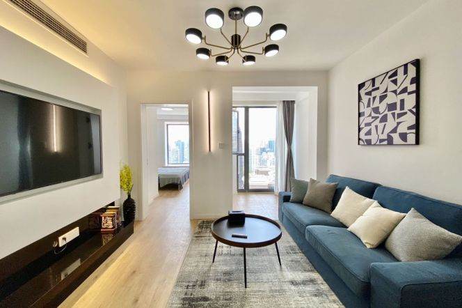 High-Floor 1BR Apartment at Hanlin Mansion