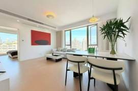 High-Floor Modern 1BR Apartment at Yunhe Garden with Floor-to-Ceiling Windows