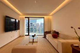 High-Floor 2BR Apartment near Jiangning Rd Metro (L13)