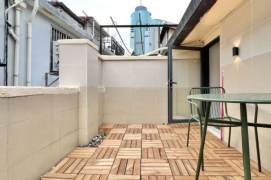2BR Lane House in Jing'an with Terrace
