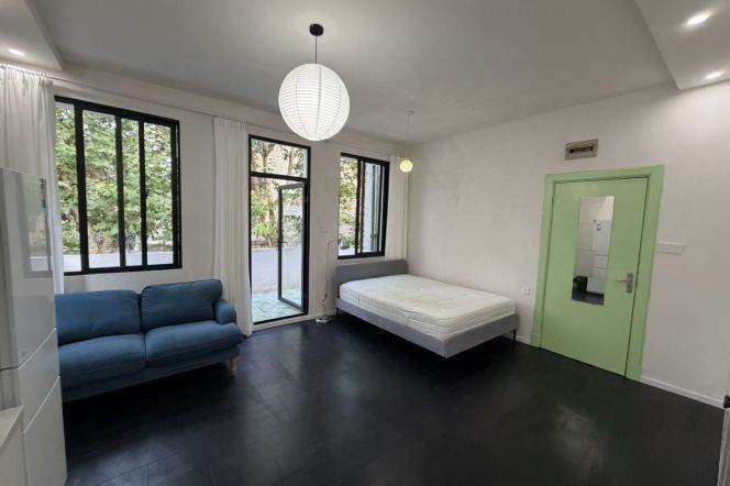 1BR Heritage Apartment at Yongjia New Village with Terrace (L1)