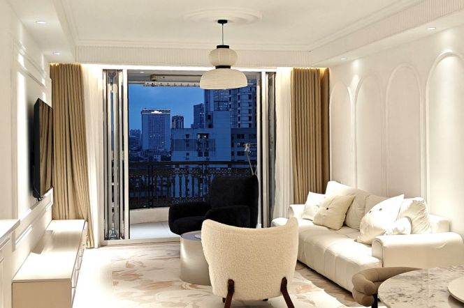 Spacious Modern 2BR Apartment in Jing'an with Outstanding View (L2/L12/L13)