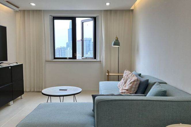Spacious Open-Layout 3BR Apartment in Old Xuhui with Built-in Storage (L10/L11)