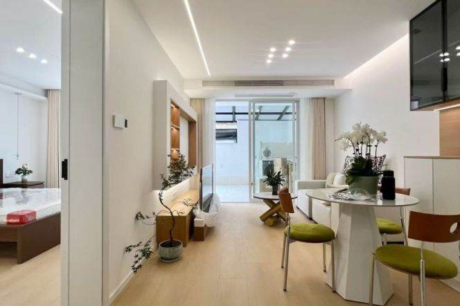 1BR Apartment in Jing'an with Terrace (L7)