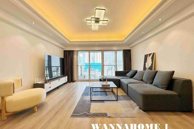 Spacious 3BR Apartment near Middle Huaihai Rd Metro