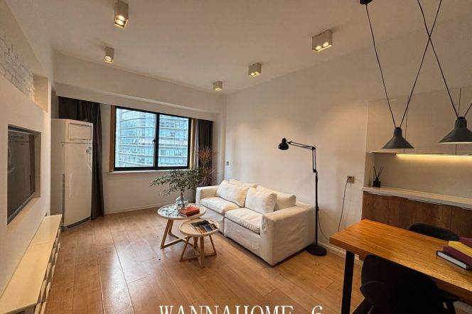 Spacious 1BR Apartment in Jing'an (L2/L7/L14)