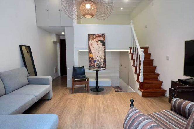 1BR Lane House in Old Xuhui with Private Garden (L9/L12)