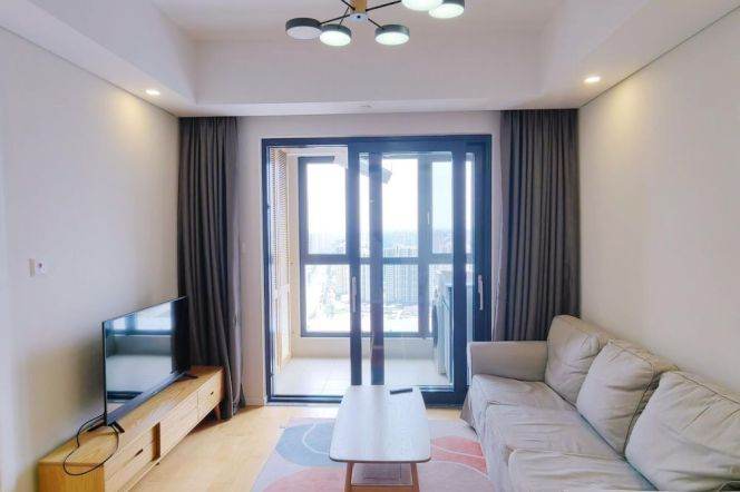 High-Floor 1BR Apartment near Oriental Sports Center Metro (L6/L8/L11)