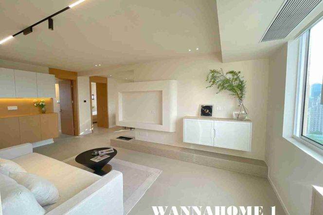 High-Floor Modern 2BR Apartment near Hongqiao Rd Metro