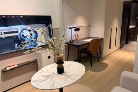 1BR Serviced Apartment near Xiangyin Rd Metro (L8)