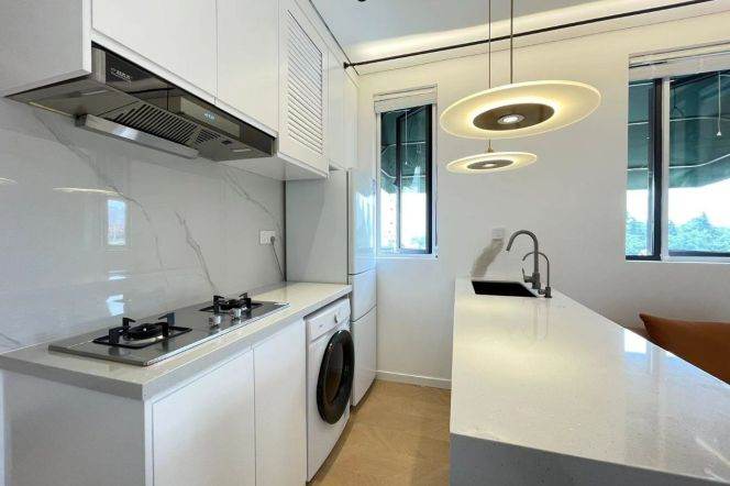 Modern Bright 1BR Apartment near Nanjing Xi Lu (L13)