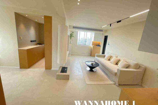 High-Floor Modern 2BR Apartment near Hongqiao Rd Metro