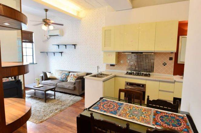 Spacious 1BR Heritage Apartment in Old Xuhui with Terrace (L9/L12)