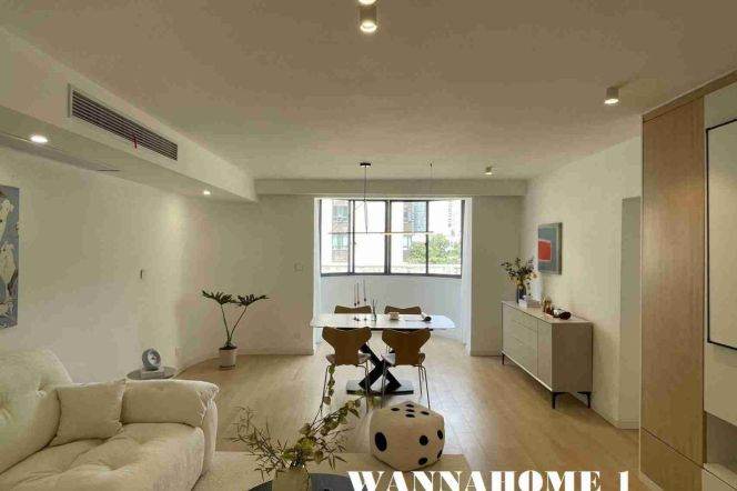 Bright Modern 3BR Apartment in Jing'an
