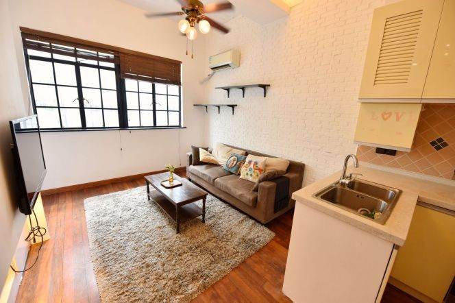 Spacious 1BR Heritage Apartment in Old Xuhui with Terrace (L9/L12)