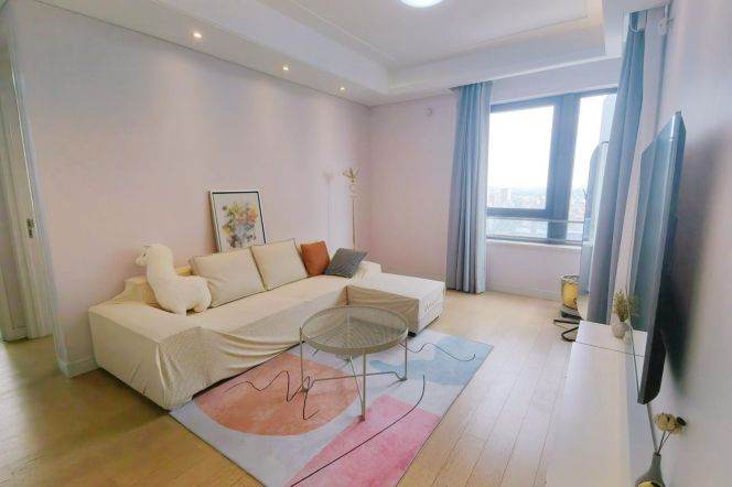 High-Floor 1BR Apartment near Oriental Sports Center Metro (L6/L8/L11)