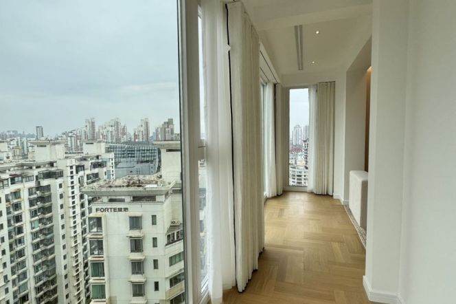 High-Floor Spacious 2BR Apartment near Wuning Road Metro with Floor-to-Ceiling Windows (L11/L13/L14)