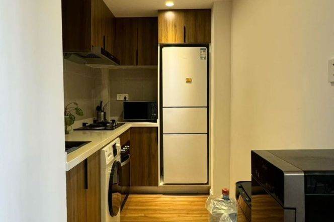 Spacious 1BR Apartment in Jing'an (L2/L12/L13)