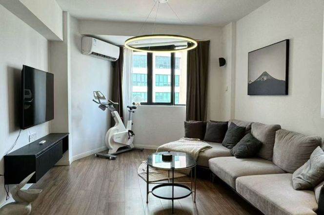 Spacious 1BR Apartment in Jing'an (L2/L12/L13)