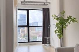 2BR Apartment near Wuzhong Road Metro with Floor-to-Ceiling Windows (L15)